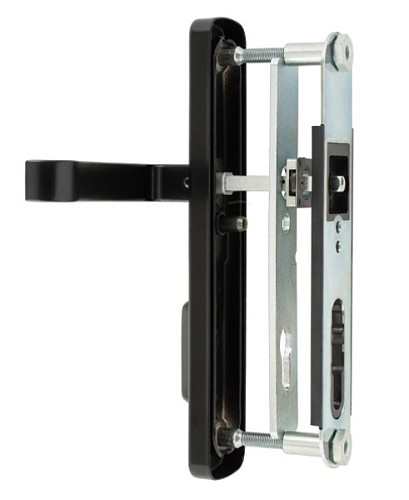 Ручки на планці з протектором ROSTEX Astra R 90мм (38-55мм) чорний - Фото №5