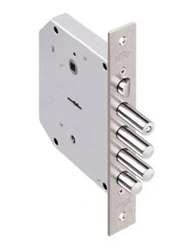 Механізм замка ЕЛЬБОР Граніт 1.06.40 лівий довгий ключ (BS66,5*42мм) - Фото №3