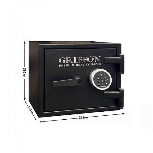 Сейф огнестойкий GRIFFON CL III.32.E BLACK - Фото №2