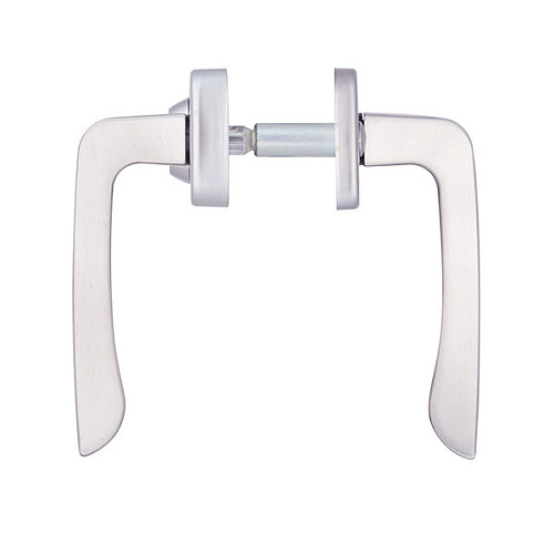 Ручки на планке с протектором ROSTEX Astra R 90мм (38-55мм) нержавеющая сталь матовая - Фото №5