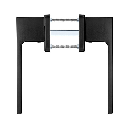 Ручки на розеті ROSTEX Ravena H53 чорний - Фото №4