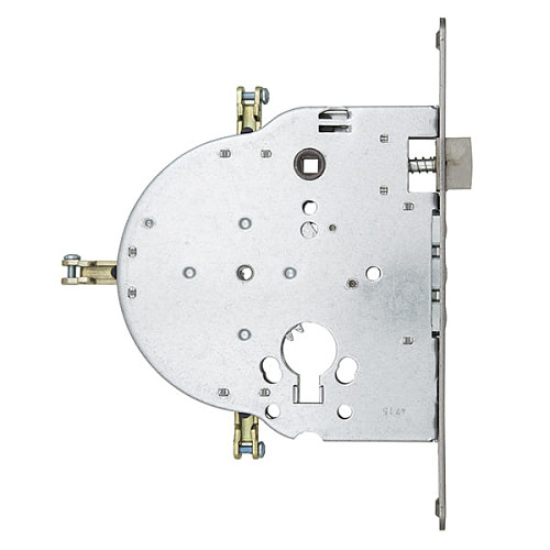 Механізм замка MUL-T-LOCK M603 4-х спрямований (BS65*90мм) хром полірований без зв.планки - Фото №3