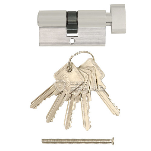 Циліндр RDA 70T (35*35T) вороток матовий хром - Фото №5