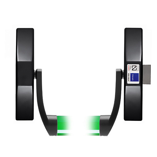 Антипаніка накладна TESA 1950 908 для евакуаційного виходу black green чорно-зелений - Фото №4