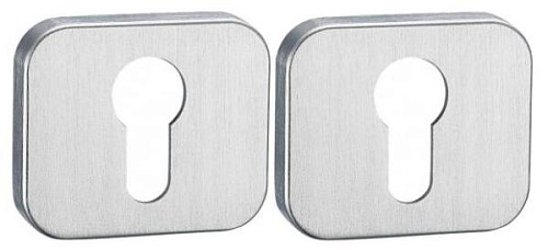 Накладки на серцевину MVM E15 MOC матовий старий хром - Фото №2