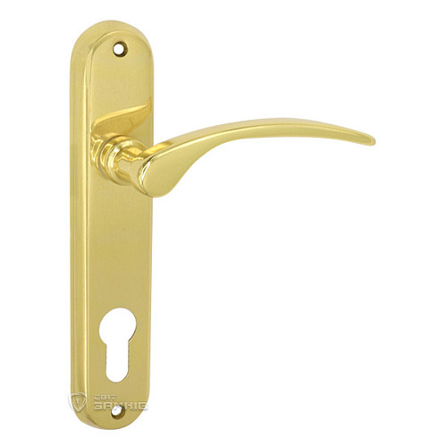 Ручки на планці Єва 72 PZ OLV золото - Фото №2