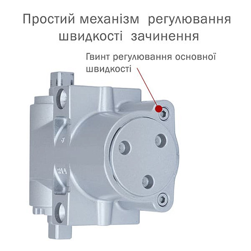 Дотягувач RYOBI DS-4550P BC/DA PRL HO з фіксацією до 200кг Сірий - Фото №6