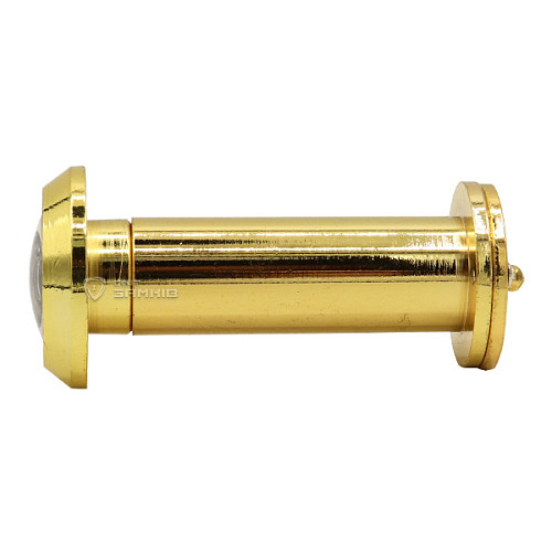 Дверной глазок KEDR DV204 60-90 GP латунь - Фото №2