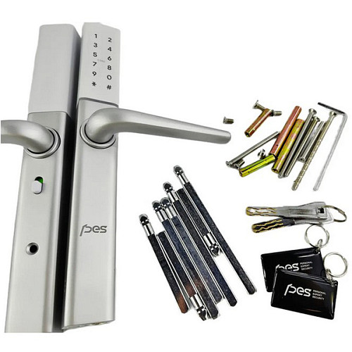 Розумний замок PES Ford накладний сірий - Фото №7