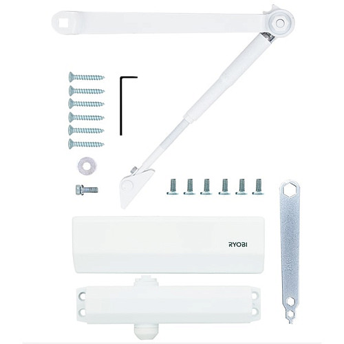 Дотягувач RYOBI DS-1554 STD HO з фіксацією до 80кг Білий - Фото №7