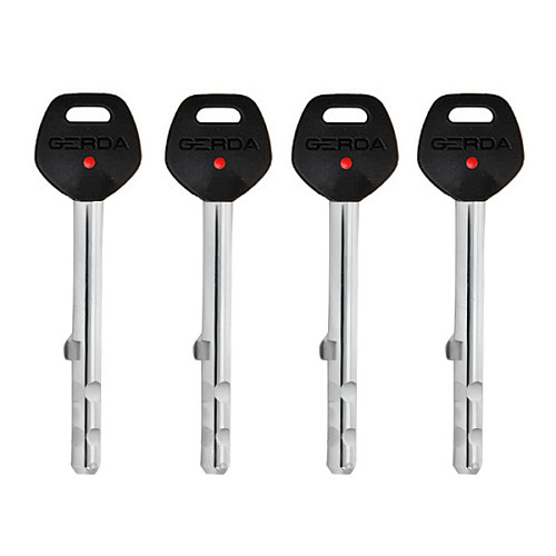 Замок накладний GERDA TYTAN ZX GT 7 (BS50мм) графіт 4 ключа - Фото №6