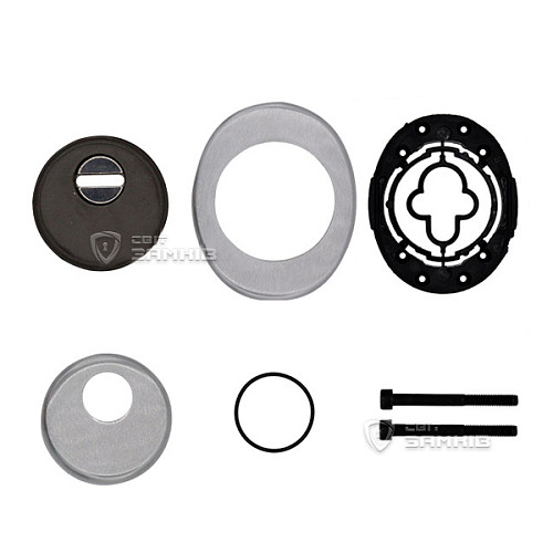 Протектор AZZI FAUSTO F23 Topsecure 25 мм 85х70 матовий хром - Фото №4