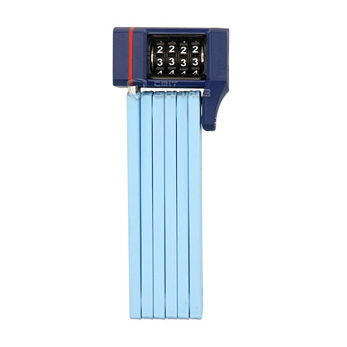 Замок для велосипеда ABUS 5700C/80 Bordo uGrip 80 см кодовый Core Blue голубой - Фото №1