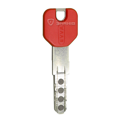 Циліндр EVVA MCS 87T (36*51T) нікель сатин - Фото №6