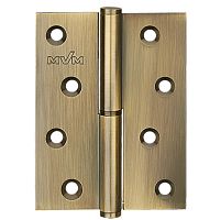 Петля MVM B-100 100*75 мм - L AB левый античная бронза