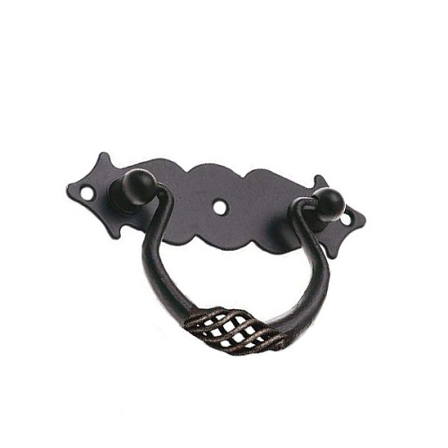 Ручка мебельная AMIG мод.1006 100 мм черный - Фото №2