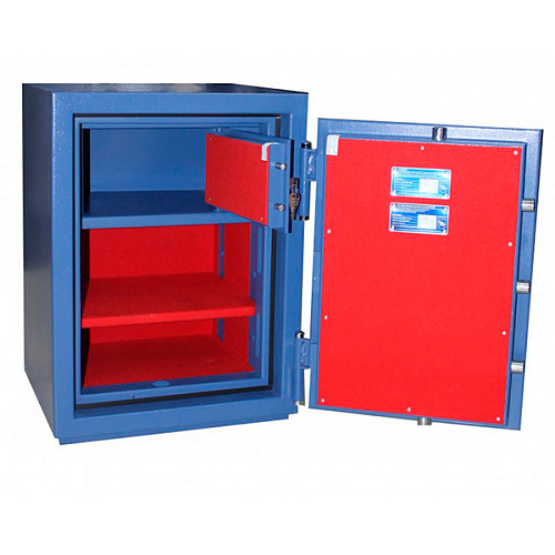 Сейф огневзломостойкий GRIFFON CL III.68.K.E Brilliant Blue - Фото №3