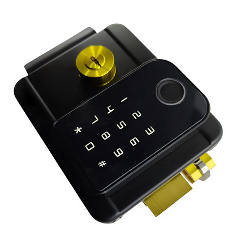 Розумний замок PES Mastiff 2 накладний чорний - Фото №3