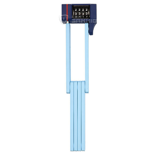 Замок для велосипеда ABUS 5700C/80 Bordo uGrip 80 см кодовый Core Blue голубой - Фото №4