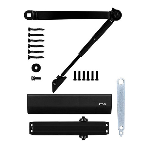 Дотягувач RYOBI DS-2055V BC STD HO з фіксацією до 100кг Чорний - Фото №8