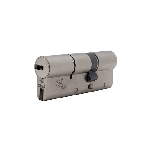 Циліндр CISA AP4 S 90 (30*60) нікель матовий 3 ключі - Фото №2