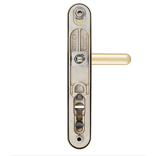 Ручки на планке с протектором ROSTEX Exclusive RX-40 85мм (40-50мм) титан PVD - Фото №2