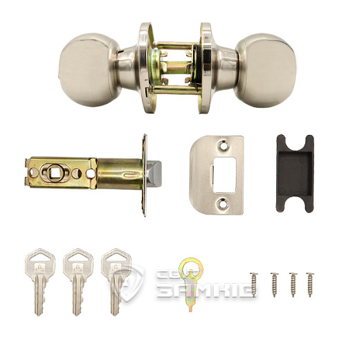 Ручка-заскочка KEDR NEW D672ET (BS60/70мм) SS сатин - Фото №5