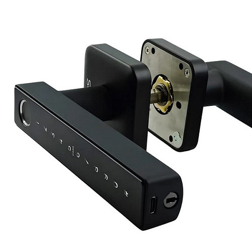 Розумний замок на розеті PES Hand 2 чорний - Фото №5
