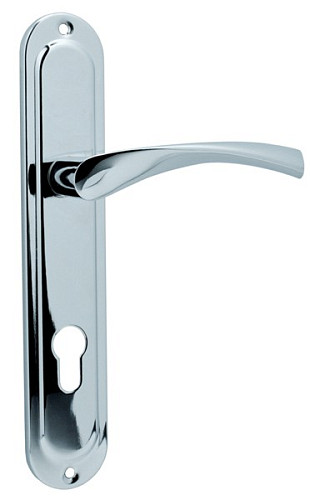 Ручки на планці KEDR 85.323-AL CP хром - Фото №2