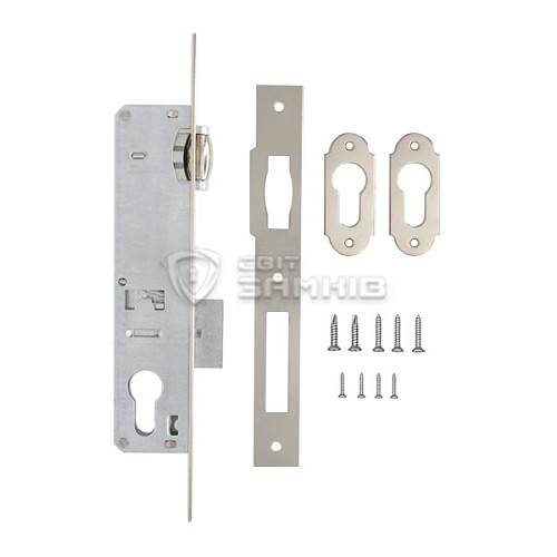 Механізм замка KALE 155 U-20 (BS20мм) хром - Фото №4