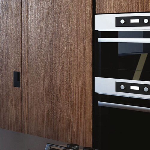 Ручки для розсувної системи AGB Wave B300000193 чорний матовий - Фото №4