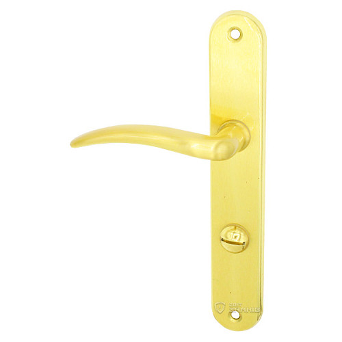 Ручки на планці Фінг д/п 72 WC OLV золото - Фото №3