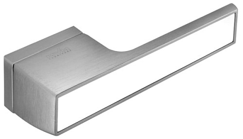 Ручки на розеті MVM Z-1440 (T1-E1) MOC/WHITE матовий старий хром з білою вставкою - Фото №2