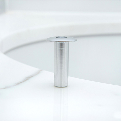 Стопор дверний прихований FANTOM PREMIUM магнітний хром матовий - Фото №2