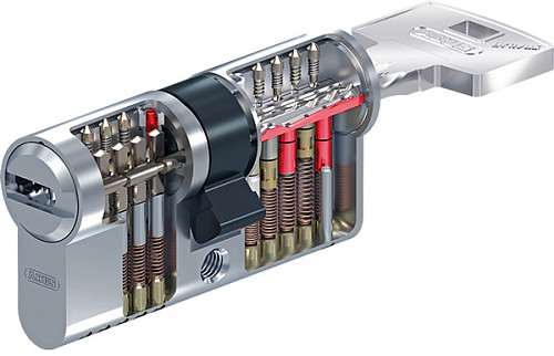 Циліндр ABUS Bravus 4000 MX (модульний) 100 (45*55) нікель сатин - Фото №9