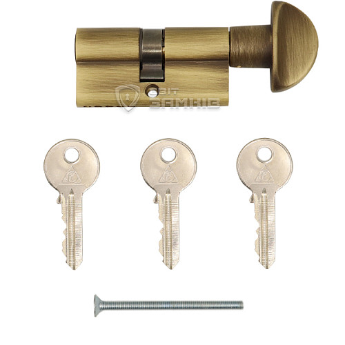 Циліндр CORTELLEZZI PRIMO 117F 60T (30*30T) стара бронза - Фото №6