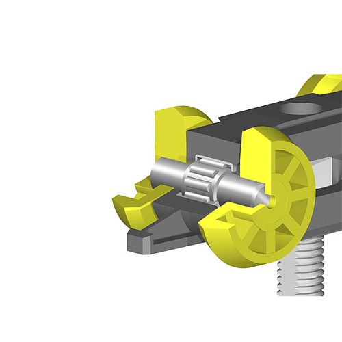 Розсувна система VALCOMP Herkules HS60 довжина 3 м на 1 полотно вагою до 60 кг - Фото №7