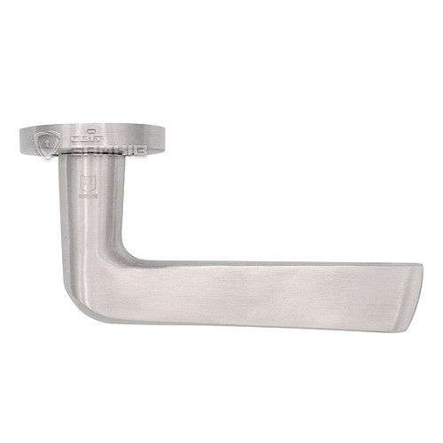 Ручки на розеті SHERLOCK SS 1118 нержавіюча сталь матова - Фото №5