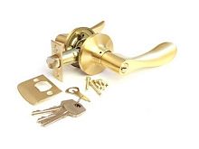 Ручка защелка APECS 891-01 (BS60/70мм) GМ золото матовое