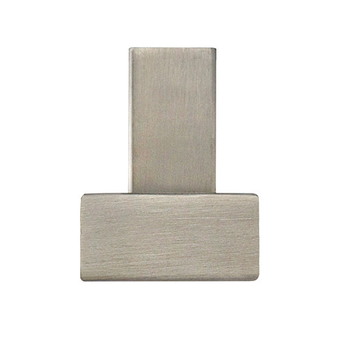 Ручка скоба ABARO Sydney 90° L:1200 X:1000 W:40*20mm SS 304 нерж. сталь (половинка) - Фото №5