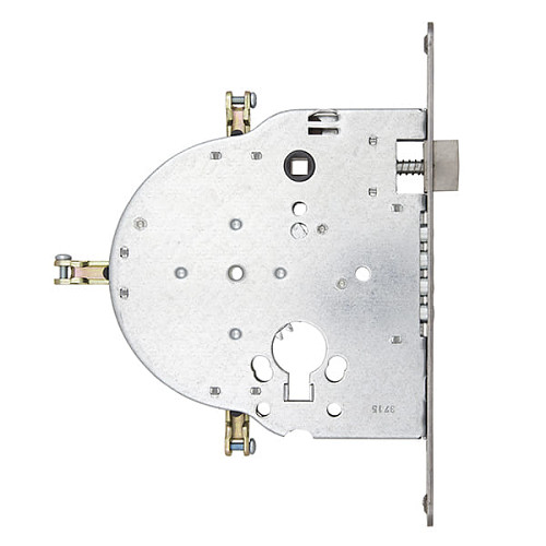 Механізм замка MUL-T-LOCK M265 4-х спрямований (BS65*90мм) хром полірований без зв.планки - Фото №3