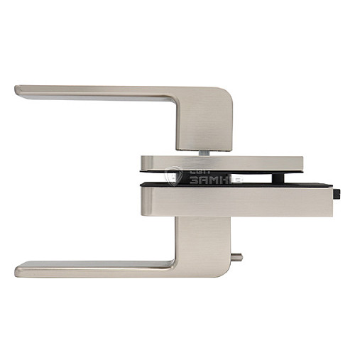 Ручка-заскочка WALA H4S32/SM1OM1 для скляних дверей магнітна з фіксатором B1 INOX нержавіюча сталь - Фото №2