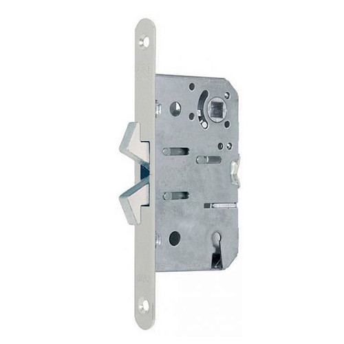 Комплект замка для розсувної системи AGB Scivola-ТТ матовий хром - Фото №2