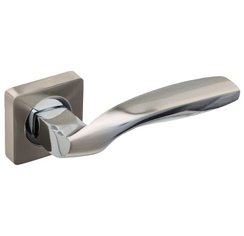 Ручки на розеті GAVROCHE Germanium AL-A1 SN/CP нікель/хром - Фото №4