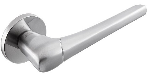 Ручки на розеті MVM Z-1805 (T19а-E19a) MС матовий хром - Фото №2