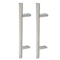 Ручки скобы ABELIX Aspen L: 1400mm X: 1200-45° 30mm SS нерж. сталь (комплект)