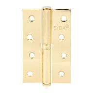 Завіс SIBA 100*62 мм L BP лівий вузький полірована латунь 