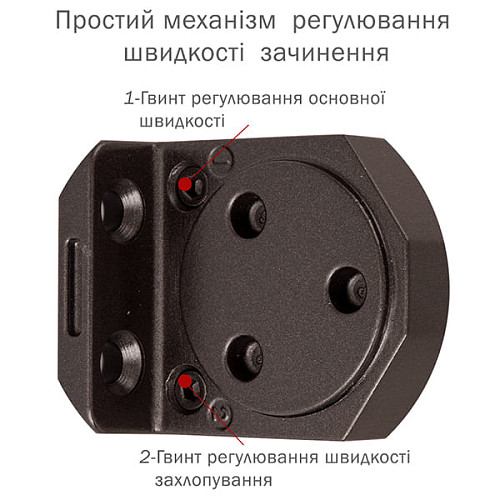 Дотягувач RYOBI DS-3550T BC/DA SLD HO з фіксацією до 60кг Коричневий - Фото №7
