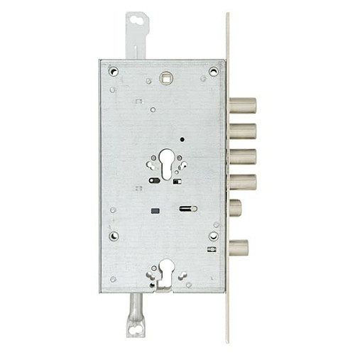 Механизм замка MUL-T-LOCK CTM30328 L.O.G. Двухсистемный (BS65 * 85мм) хром полированный без об.планки - Фото №3