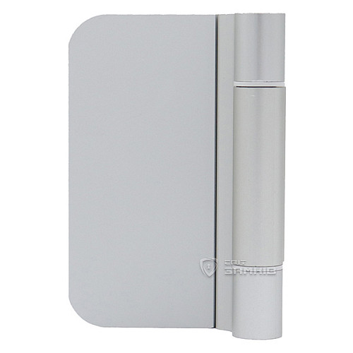 Завіс WALA WTB 8010441X для скляних дверей широкий срібний - Фото №3